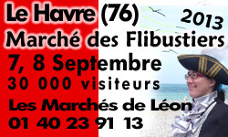 Le Havre (76) - Marché des Flibustiers - 7-8 septembre 2013