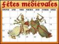 Calendrier des fêtes et marchés médiévaux